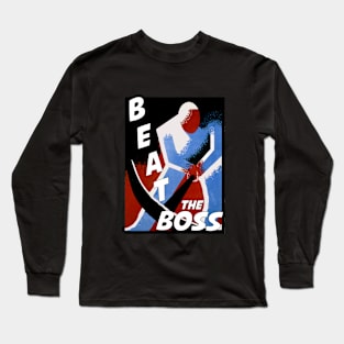 Beat the Boss cover Long Sleeve T-Shirt